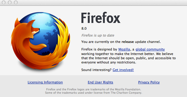 Firefox version for mac os x 10.5.8